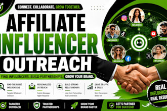 influencer research influencer outreach affiliate influencer outreach influencer