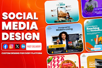 design high converting ad creative, meta ads, and social media posts