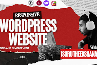 create professional business wrodpress website and redesing