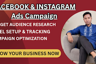 be your digital marketing and facebook ads manager