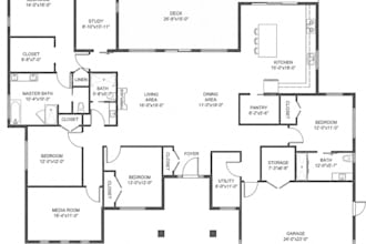 draw autocad 2d floor plan, house cad layout, architectural floor plan drafting