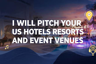 pitch your music to US venues, promoters and booking agents in your target city