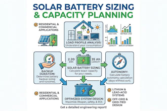 do solar battery sizing battery storage sizing and battery bank sizing