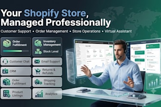 be your virtual assistant for shopify and ecommerce customer support