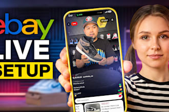 setup ebay live obs vertical stream