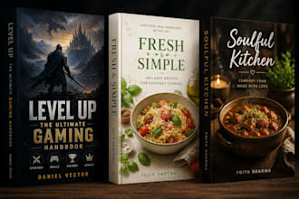design book cover for paperback, ebook and hardcover