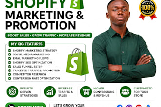 boost shopify sales shopify marketing sales funnel promote ecommerce store sales