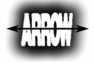 a logo for a company named arrow