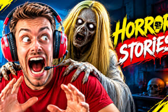 create high CTR horror thumbnails for youtube
