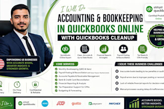 do accounting and bookkeeping in quickbooks online with cleanup