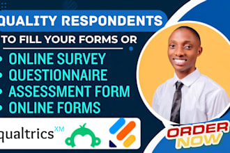 gather real survey respondents to fill online surveys and online forms