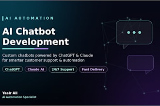 build a custom ai chatbot using chatgpt or claude