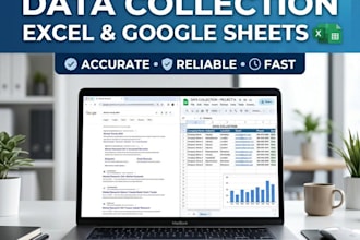do web research, data collection and online