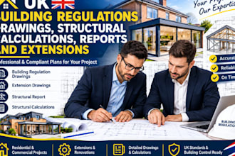 do building reg drawings structural report extension and structural calculation