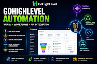 be your gohighlevel automation expert for vapi ai, workflows and API integration
