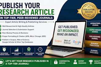 publish research article in peer reviewed google scholar journal