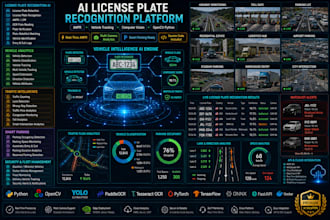 develop license plate recognition anpr vehicle tracking computer vision ai