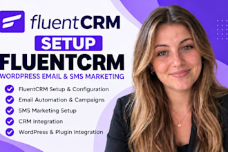 setup fluentcrm wordpress email fluentcrm email sms marketing crm integration