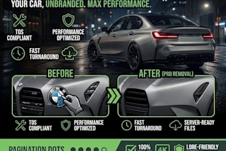 debadge your fivem cars and bikes for tos compliance