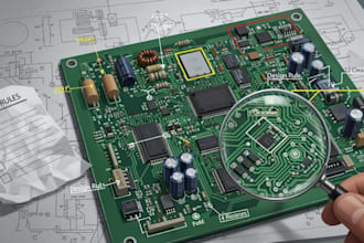 do thorough pcb review, layout audit, design rule check in kicad, easyeda