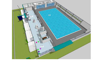 design swimming pool design, landscape, grading and drainage plans designs
