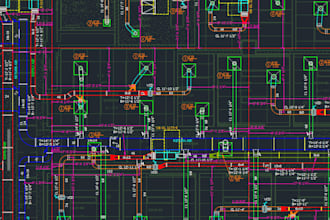 do professional hvac ductwork drafting and detailing in autocad