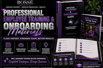 create employee training, onboarding and sop materials