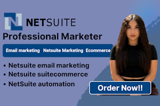 setup netsuite email marketing netsuite suitecommerce marketing crm automation