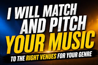 submit your song to the right venues for your music genre