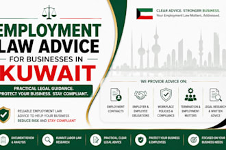 provide employment law advice for businesses in kuwait