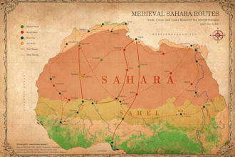 create a historical map for your project