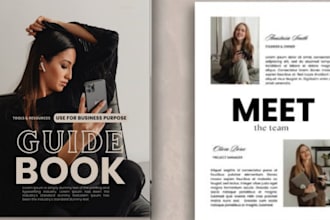 design ebook layout, lead magnet, workbook, coaching ebook and interactive PDF