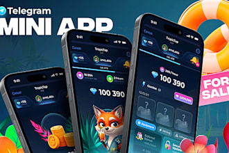 build telegram mini game, telegram bot discord bot web3 dapp