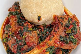 teach you how to prepare eba and okra soup with best recipe
