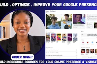 build a verified and approved google knowledgepanel for any category