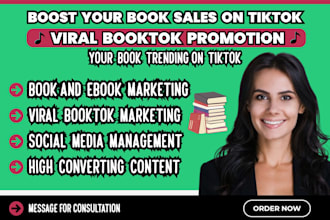 do booktok promotion children book marketing booktok  author SMM book promotion