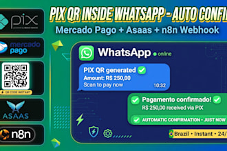 fix n8n whatsapp evolution api typebot chatwoot pix automation