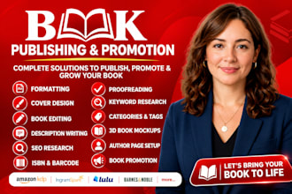 publishing book on amazon kindle book ,book formatting, amazon  book publishing