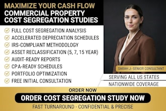 perform cost segregation study for commercial property