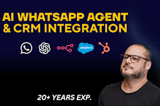 build an ai whatsapp agent with chatgpt and CRM integration