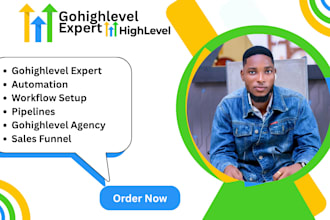 setup gohighlevel CRM automation workflows and pipelines