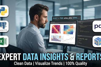 clean, organize and analyze your data using python, pandas and sql