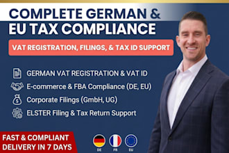 german vat registration german tax filing, income tax, corporate tax, vat id