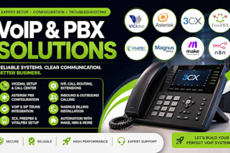be your vicidial, asterisk, voip, 3cx, pbx, freepbx, magnus biling, vitalpbx
