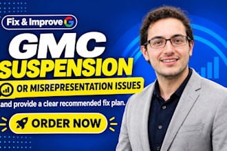 fix your google merchant center suspension, misrepresentation, shopping ads fix