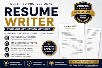 do executive resume, linkedin profile