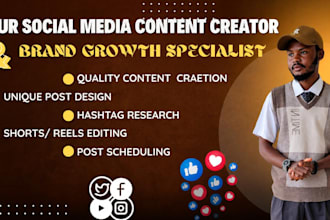create your social media strategy and monthly content calendar