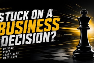 review your business decision and options