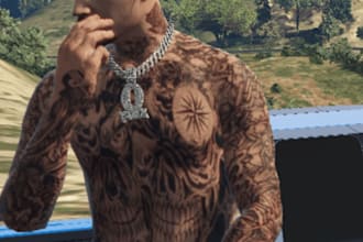 create custom full body tattoo for fivem
