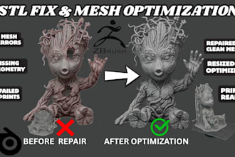 repair mesh resize and optimize your cosplay stl model files for 3d printing